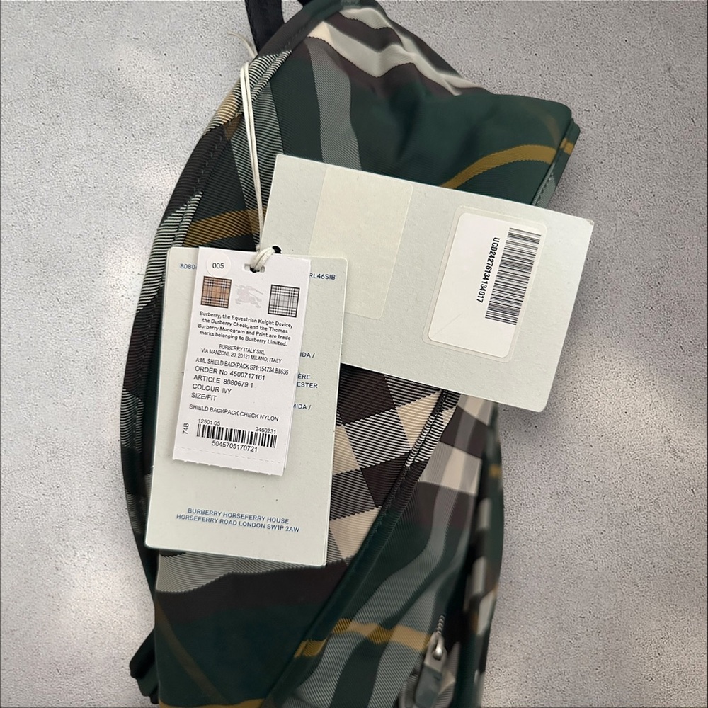 Burberry Plaid Backpack - image 6